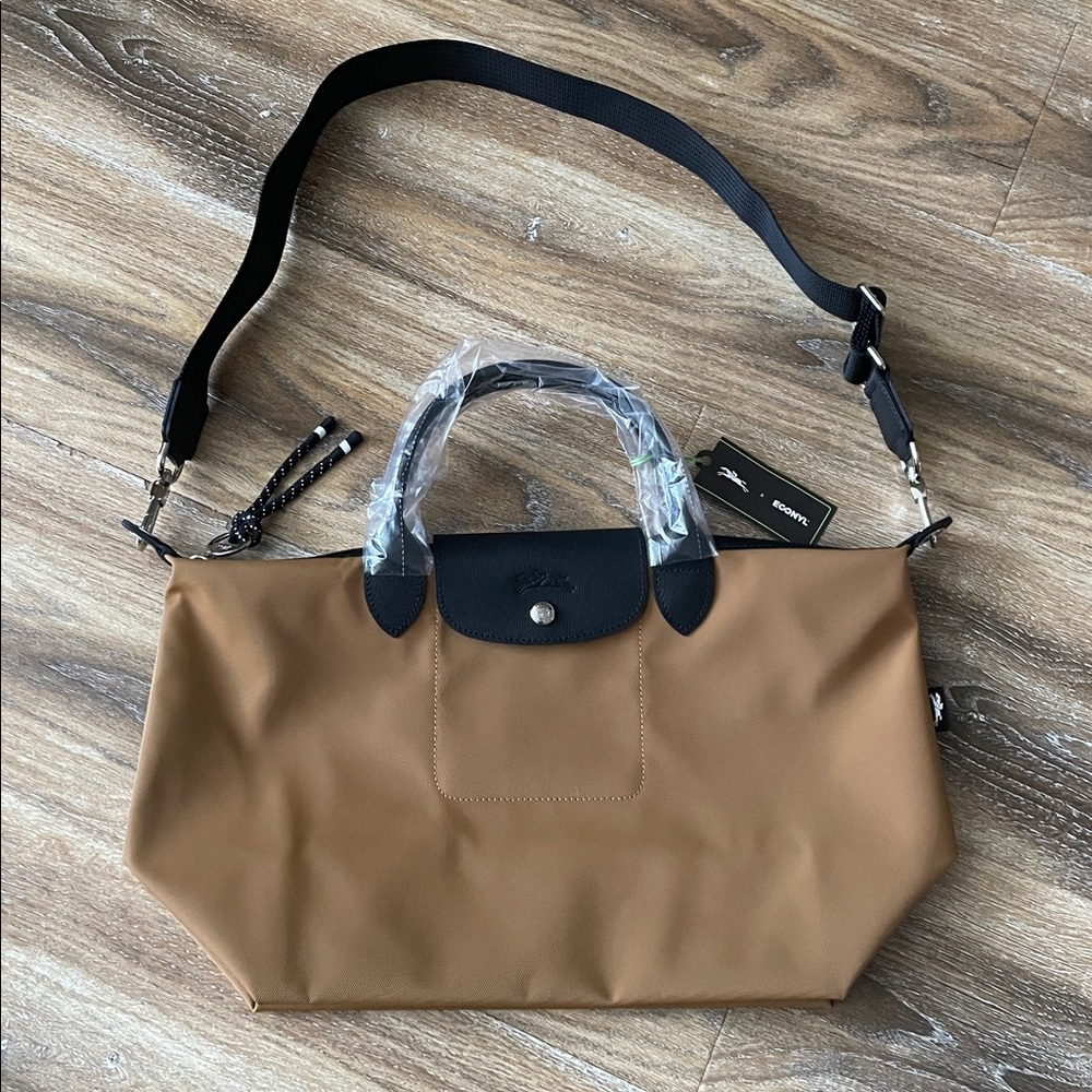 Longchamp Le Pliage L Energy Recycled Canvas Hobo Bag NWT
